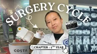 Surgery Cycle Diaries ✨ Balancing Med School👩🏻&zwj;⚕️,  Life and every little Hustle 💪🏻