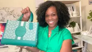 Green Coach Dempsey Carryall | I FINALLY found my bag! | Different by Design