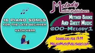 Piano solos for the late beginner