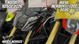 Nueva Morbidelli F200 2026🤯 // Nueva N250z 2026😱 // La Nueva Marca de Elektra🔥