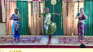 HG Lakshmi Priya, Akshara Gundima, and Shivani Grandhi dance to Guruvastakam by Shankaracharya