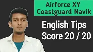 English Important Topics And Best book for Airforce Group x and Y, Coastguard | English Tips