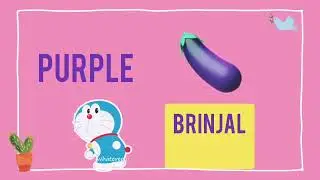 colours Name | fruits Name | kids learning | Easy method  |2M views