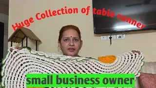 ✨Huge collection of crochet handmade table runner and thalposh. #crochet  #crochetaccessories