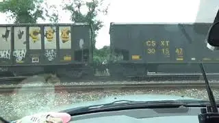 #7822 CSX E732 Empty Coal train