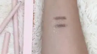 Water test for our Waterproof Brow Sculptor 💦 😉