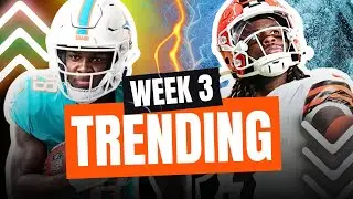 🔥Hot or Not❄️: Trending Players in Week 3 Fantasy Football
