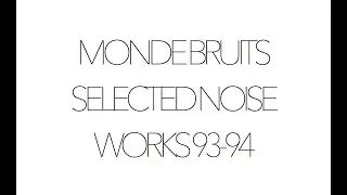 Monde Bruits 