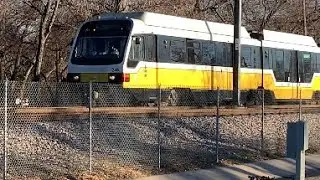 High Speed DART Train knocks over camera