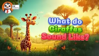What do giraffes sound like? 🦒 Fun Animal Facts! 🦒