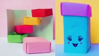 DIY Secret Stepper Box | Paper Craft | Secret Box