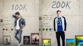 Instagram 100k celebration photo Editing | Instagram Viral Editing | Full tutorial  Picsar lightroom
