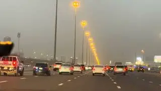 Highways in Dubai and Urban Development with Surrounding Cities