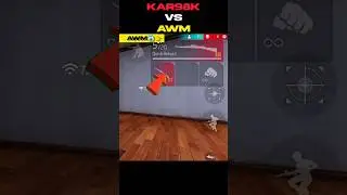 AWM VS KAR98K 😱 WHICH IS BEST FOR YOU😀#shorts #freefire