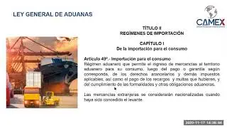 Caso de Importacion para el Consumo 17-11