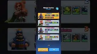 Bandit Skeleton King 3 Stars - Full 6 Merge Tactics Best Strategy Clash Royale