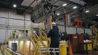 CSX Safety Milestone: Selkirk Locomotive Shop