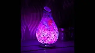 Colour Changing LED Glass Humidifier. Available at www.sparksgiftwholesalers.co.uk (trade only).