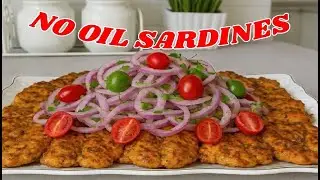 No Oil Sardines 🐟 | Crispy, Healthy & Oven Baked