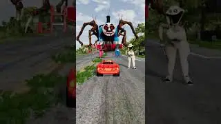 All Terminated Thomas Exe Cursed Giant Monster in BeamNG Drive