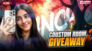 BGMI LIVE CUSTOM ROOM || CUSTOM ROOMS || BGMI LIVE ROOMS #bgmi #girlgamer #Customrooms