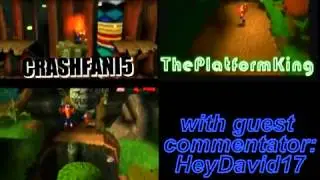 Crash Bandicoot 1 Speedrun - CrashFan15 Vs. ThePlatformKing Vs. VideoGamesRule645 [Classic]