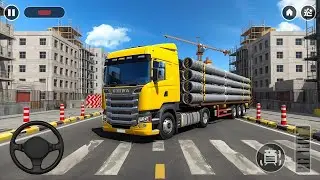Real Construction & Transportation Simulator 3D 🚧 | Heavy Truck Driving Game 2025 | Android Gameplay
