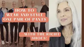 How to Wear and Style One Pair of Pants into 5 Looks