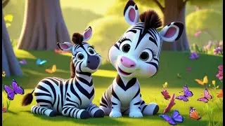 Where Is My Stripe Asks Little Zebra | Nursery Rhymes for Kids & Baby Songs