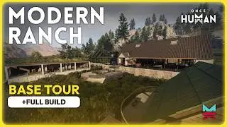 Chalk Peak Ranch Tour + Full Build | Once Human