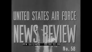 1960 U.S. AIR FORCE NEWS REVIEW  THOR-DELTA ROCKET, REFUGEE AIRLIFT CONGO, BOMARC MISSILE GG12385b