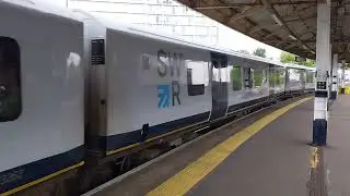 SWR Class 450086 Desiro & 450062 Coming into Portsmouth Harbour The 21st of May 2025