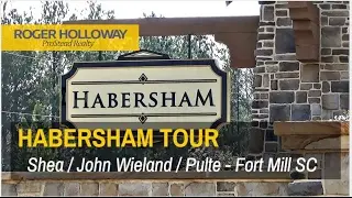 Habersham Community Tour in Fort Mill SC - Pulte and Shea Homes