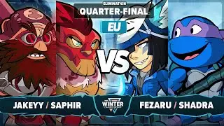 Saphir & Jakeyy vs Fezaru80 & Shadra - Elimination Quarter-Final - Winter Championship 2025 - EU 2v2