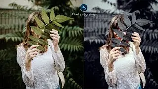 Color & Colorless effect in Photoshop