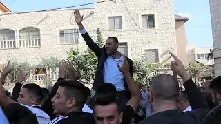 الاجواء في بيت رئيس مجلس كفر مندا المحلي مؤنس عبد الحليم بعد صدور قرار المحكمة