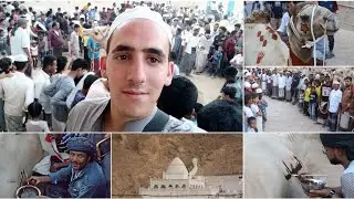 شاهد من مدينة تريم الغناء عادات وتقاليد تزيين الجمال بالحناء  يوم الفصل. بمناسبة زيارة نبي الله هود