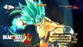 Dragon Ball Xenoverse Creating Goku with [SSGSS/SS3/SS2/SS1 Transformations] as Character
