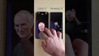Galaxy AI vs Apple AI: What They Said About Steve Jobs 😳 #GalaxyAI #AppleAI #SteveJobs #techbattle