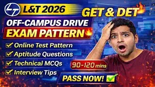 L&T Exam Pattern 2026 | L&T Online Test Pattern 2026, Syllabus, Questions + Preparation Strategy