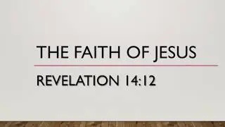 2_The Faith Of Jesus- Jerry Finneman