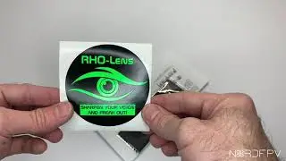 FPV Goggles Custom Glasses (Diopters) - RHO Lens Review