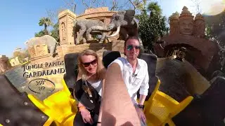 Gardaland Jungle Rapids 360&deg; VR POV Onride