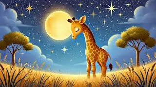 🌙 Cozy Baby Dreams | Gentle Giraffe Lullabies for Peaceful Sleep 🦒🎶