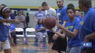 Garner special education students take part in annual March Madness game