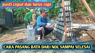 CARA PASANG BATA YANG CEPAT DAN RAPI#trending #viralvideo #viralvideos 