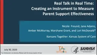 Real Talk in Real Time: Creating an Instrument to Measure Parent Support Effectiveness