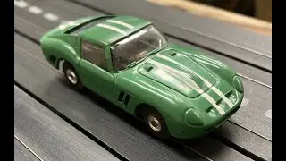 Aurora ThunderJet T-Jet Ferrari HO Slot Car - Vintage Original