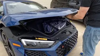 In-Depth Look at Storage in the 2nd gen Audi R8 AND a demo of a MUST HAVE Audi R8 Storage Accessory!