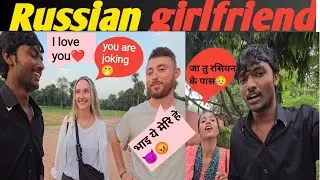 Russian girlfriend mil gai😂😃||Reaction video @Gudduvlog #reaction #youtube